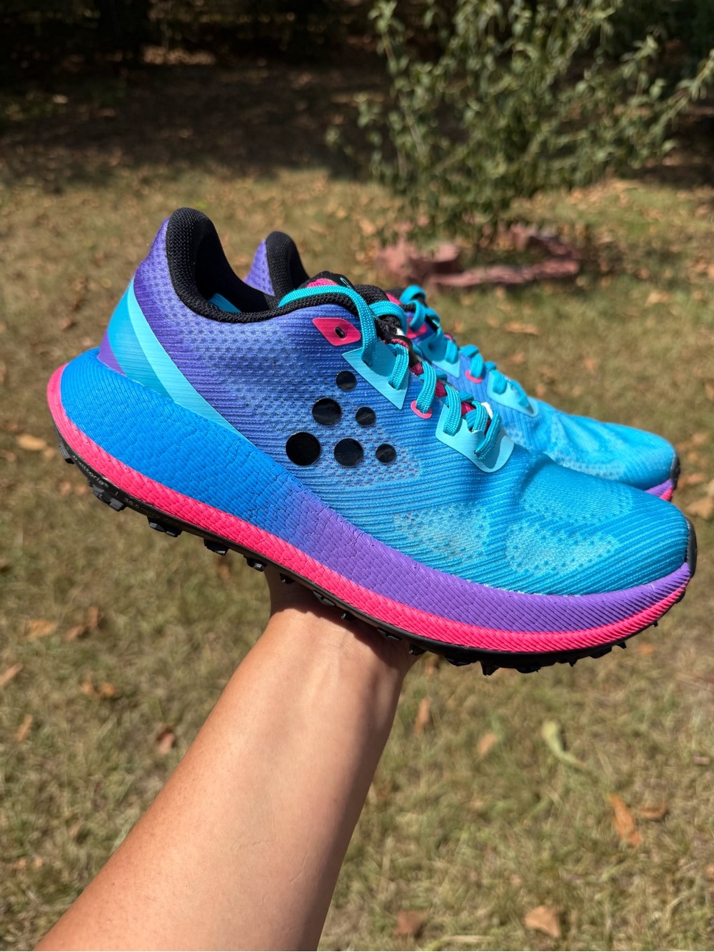 Craft Xplore 2 Women’s Running Shoes - Blue/Purple Gradient Vittoria Comfort